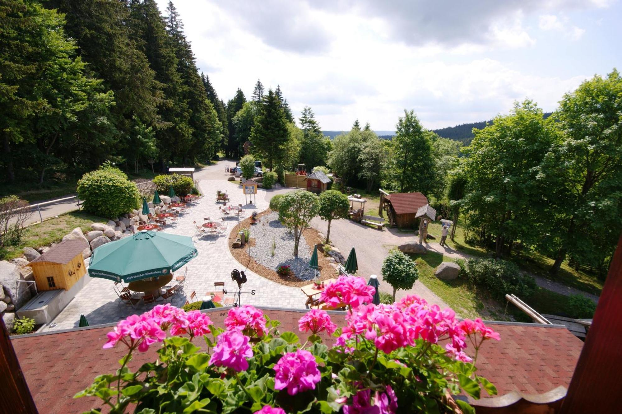 Hoehengasthaus Kolmenhof An Der Donauquelle Furtwangen im Schwarzwald Extérieur photo