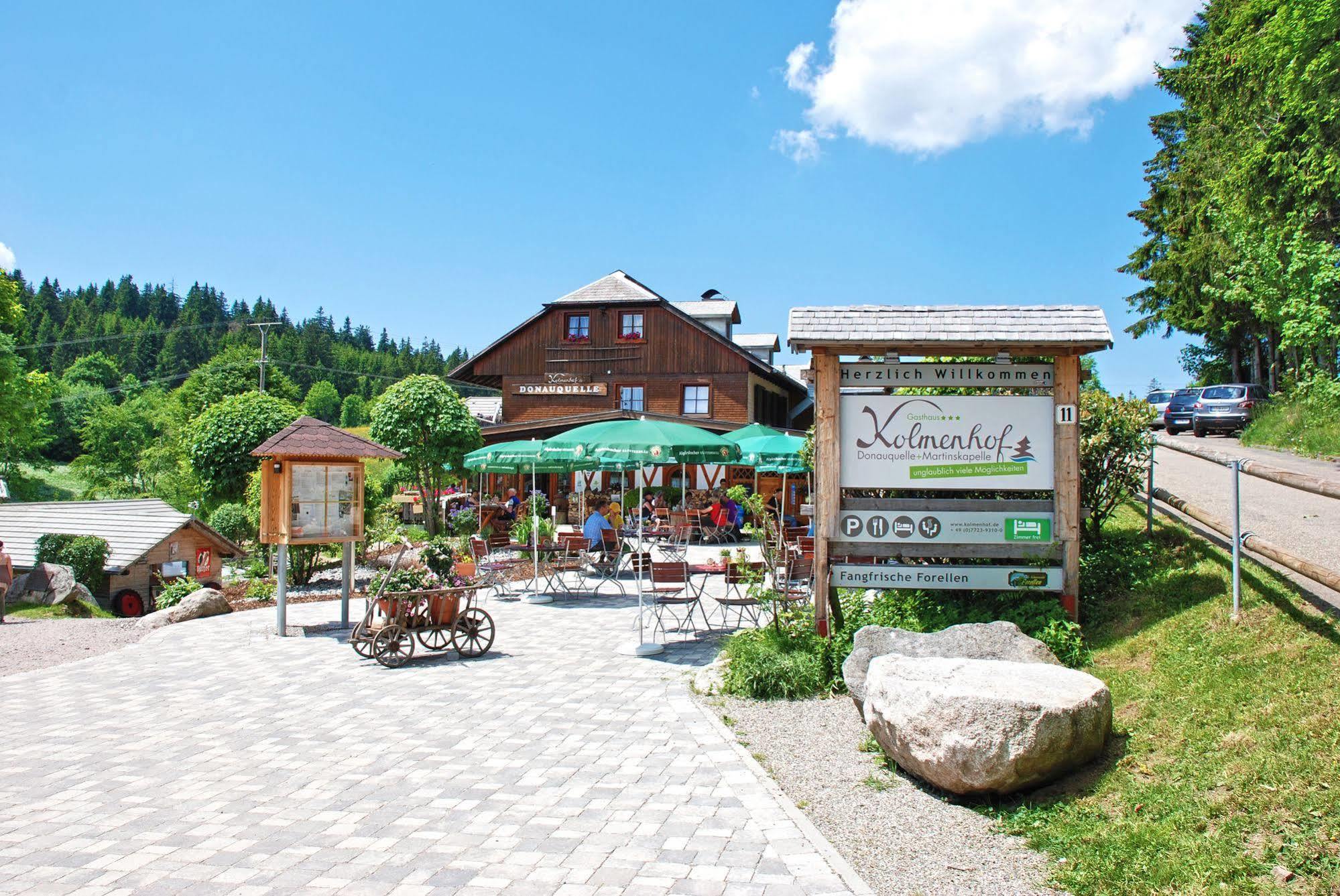 Hoehengasthaus Kolmenhof An Der Donauquelle Furtwangen im Schwarzwald Extérieur photo